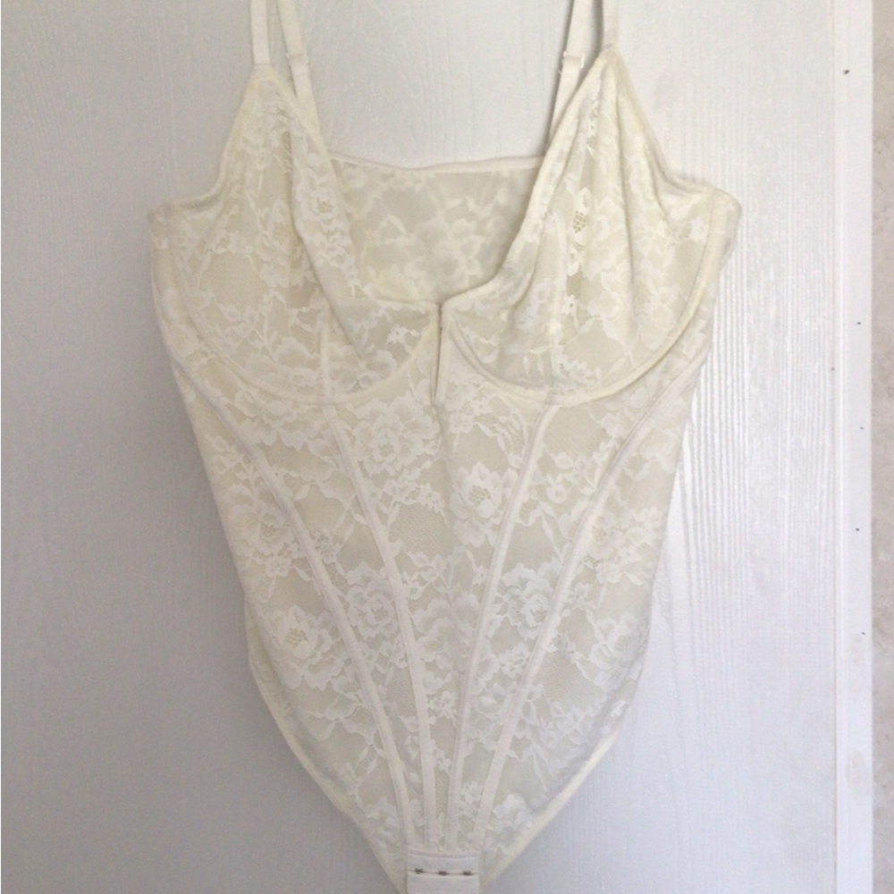 Poplush Ivory Lace Bodysuit 5xl